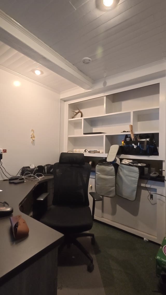 organizing workspace · indoor office