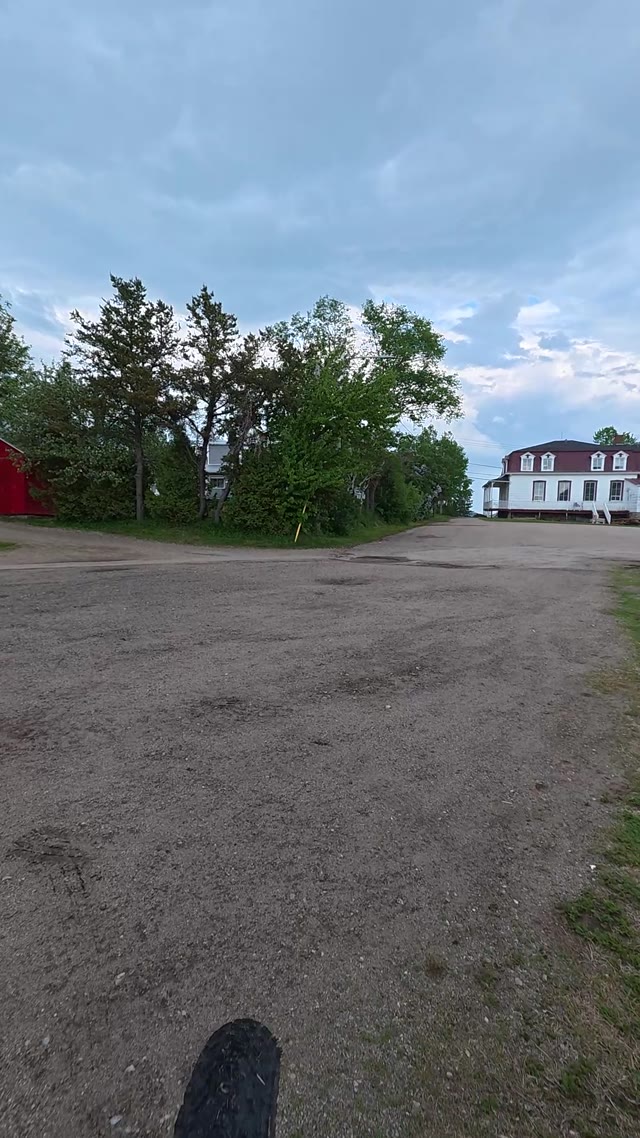 exploring a location · outdoor area near a church
